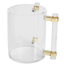 NUEVO_Vaso para lavado de manos de acrílico con dos asas