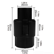Vacuum Cleaner Attachment Vacuum Hose Adapter Hose Connector 35mm To 40mm
