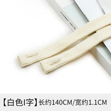 1pcs Sports Pants Rope Belt Cord Sweatpants Drawstring Strap Hoodies Accessories Embroid Hollow Flat Rope DIY Accessories TJ8628