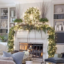 2.7m LED Christmas Garland with Lights for Mantel, Fireplace, Stairs and Door - image 5