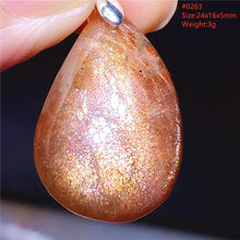 Natural Red Green Strawberry Quartz Arusha Orange Sunstone Pendant Necklace Women Men Jewelry Flash Fashion Stone Beads AAAAAA