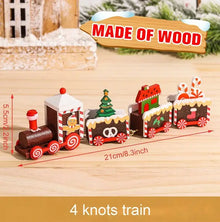 Christmas Train Merry Christmas Decorations For Home 2026 Cristmas Ornament Xmas Navidad Noel Gifts Happy New Year 2026 Gifts