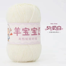 50g 1pc Hand Knitting Milk Cotton Yarn Knitted Blanket Sweater Scarf Doll Crochet Yarn wool thread line Crocheting amigurumi
