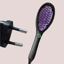 Hair Straightener Brush Ceramic Fast Straightening Heating Hot Comb Women's Smoothing Brush Styling Tool Curling Iron