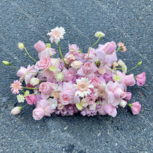 Artificial Flower Road Lead Floor Flower Row Welcome Sign Decor Wedding Hanging Flowers Row Centerpiece Party Decoration
