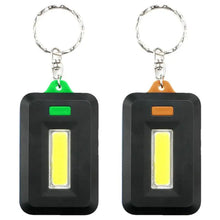 Camping Mini LED Flashlight Keychain COB Flashlights 3W High Bright Protable COB Keychain Light Work Lamp For Camping Fishing