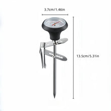 Coffee Pot Thermometer 304 Stainless Steel Clip-on Milk Bottle Accurate and Fast Temperature Measurement Coffee Accessories
