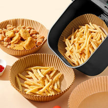 50/200PCS Kitchens Accessories Air Fryer Paper Kitchen Utensils Disposable Square Round Pastry Molds BBQ Plate Non-stick Pad