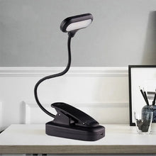 USB-C Rechargeable LED Clip-On Book Light with 3 Color Temperatures - image 6