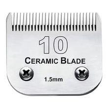 Detachable Pet Dog Cat Clipper Blades,Compatible with Andis，Oster A5，Wahl KM Series Clippers,Made of Ceramic&Carbon Steel