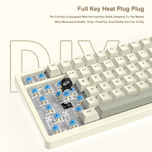Ajazz AK992 Wired Mechanical Keyboard 98-Key Full Layout  Hot-Swap USB Gaming keyboard Multimedia Key Knob for Desktop PC Laptop