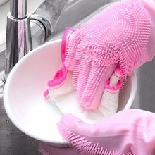 Soft pink gloves tackle Thanksgiving cleanup & daily chores. A versatile, affordable gift that shows you care all year.