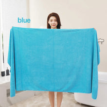 Toalla de baño de microfibra extragrande y gruesa, superabsorbente y de secado rápido, multiusos para viajes, deportes y spa.