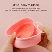 Calentador de cera portátil de silicona, máquina depilatoria corporal, calentador de parafina para viaje, 400 ml