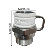 Novelty Spark Plug Mug Industrial Coffee Cup For Car Enthusiasts Collectors Home Party Office Desk Garage Display Birthday Gifts