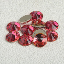 VC Wholesale Rivoli Top Quality K9 Glass Sew On Rhinestones Crystal Box-packed Flatback Sewing Stones For Garment Decorations