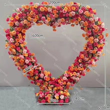 Red Heart-Shaped Artificial Rose Arrangement for Wedding and Proposal Decor - image 13
