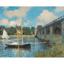 GATYZTORY 40x50cm Framed Painting By Numbers Handpainted City Bridge Landscape Paint By Number Acrylic Draw Canvas Crafts