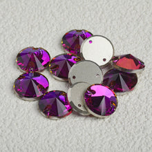 VC Wholesale Rivoli Top Quality K9 Glass Sew On Rhinestones Crystal Box-packed Flatback Sewing Stones For Garment Decorations