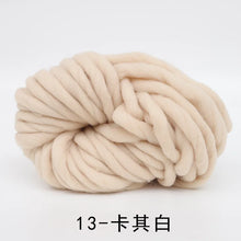 250g/roll Super Thick Natural Merino Wool Chunky Yarn DIY Hat Scarf Bib Wool Hand-knitted Blanket Thick Yarn for Knitting Wool