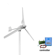 5000W 5KW Horizontal Axis Wind Turbine 24V 48V 96V Wind Generator CE Certified Free Energy Low Speed Start Off Grid for Home Use