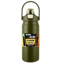 Outdoor Thermos Portable 304 Stainless Steel Thermal Mug Tumbler Vacuum Flasks Cold and Hot Sports Water Bottle with Straw
