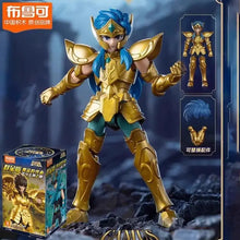 En existencia Blokees Saint Seiya Caja Ciega Stars 2 Sagitario Libra Acuario Modelo de ensamblaje Periférico de animación Regalo