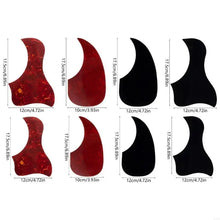 Adhesive Scratch Plate Acoustic Guitar Anti Scratch Guard Plate Plastic Folk Guitar Pickguard Guitar Accessories