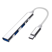 Aluminum 4-in-1 USB Hub, USB or Type C to 4 Ports Expander for Laptop and PC - image 10