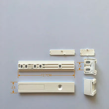 4PCS for Electrolux/Siemens/Bosch built-in Fridge door slide rail mounting kit refrigerator door sliding guide