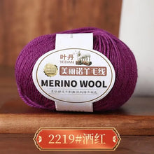 1Pc 50g Soft Merino Wool Yarn for hand knitting Anti-pilling Wool Crochet line knit Sweater Scarf hat Wool Thread warm lana