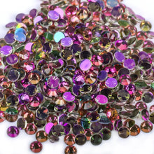 Aurora Series Glitter Non Hot Fix Rhinestone Flatback Crystals Strass Nails Accessories Diamond For Nail Art Nail Charms