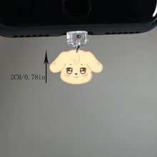Kpop Aniteez Acrylic phone dust plug  Hongjoong Seonghwa Yunho Yeosang San Ming Wooyoung Jongho phone accessories Fans Gifts