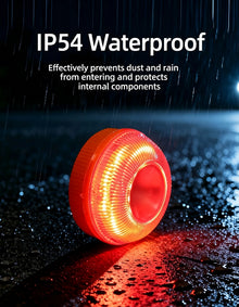 Smart Emergency Beacon, Car Breakdown Warning Light, Magnetic LED Strobe Flare for Roadside Safety, Foggy Day Alert Lamp for