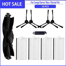 Main Side Brush Hepa Filter Mop For Cecotec Conga Eternal Pet Max X-Treme / Ultimate /Titanium/ Vital  Replacement Spare Parts