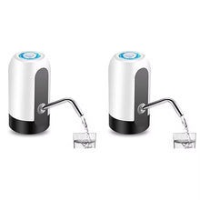 1pcWhite/Black Water Bottle Pump USB Charging Auto Switch Drinking Dispenser Charging One Click Auto Switch Drink Pump Dispenser