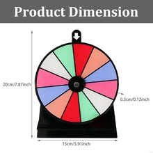 Rotating Fortune Wheel Prize Wheel For Wedding Birthday Corporate Gathering