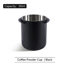 58mm Dosing Cup Sniffing Mug 304 Stainless Steel Coffee Dosing Cup Compatible with 58mm Espresso Portafilters Coffee Accessories
