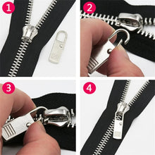 5pcs black Detachable Zipper Pull, Replacement Zipper Accs For jeans & Backpack, sewing Tools
