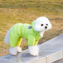 Dog Waterproof Jacket Cotton Pet Dog Coat Luxury Four Legged Dog Clothes Chihuahua French Bulldog Bichon Puppy Jumpsuit Ski Suit