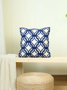 1pc, Solid color geometric pillow cover cushion cover three-dimensional cushion cover embroidery headboard sofa pillow cover