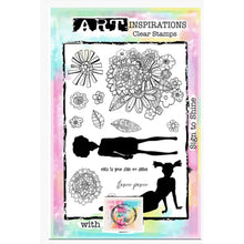 Journal Face Doodle Girl Clear Stamps DIY Scrapbook Diary Greeting Card Decoration Handmade Embossing Template Mould