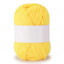 25g Soft Milk Cotton Knitting Yarn Anti-Pilling High Quality Knitting 4ply Cotton Yarn For Crochet Scarf Sweater Hat Doll Craft