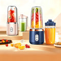 Portable Electric Juicer, Multifunctional Mini Fruit Blender