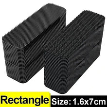 100/2pc Carpet Fixing Stickers Double Faced High Adhesive Car Carpet Fixed Patches Home Floor Foot Mats Anti Skid Grip Tapes New