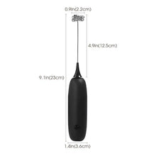 1PC Handheld Stainless Steel Electric Milk Frother Whisk Creamer (No AA Batteries Required) Beverage Coffee Frother Ideal Gift