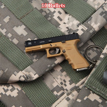 1:3 Scale Alloy Empire G17 Half Alloy Gun Model Keychain Shell Pop-up Detachable Decompression Toy Men's Gift