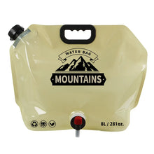 5L/8L/10L Portable Water Bag Folding Bucket Water Container Jug Bottle Pouch Outdoor Travel Camping with Handle Camping Supplies