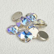 VC Wholesale Rivoli Top Quality K9 Glass Sew On Rhinestones Crystal Box-packed Flatback Sewing Stones For Garment Decorations