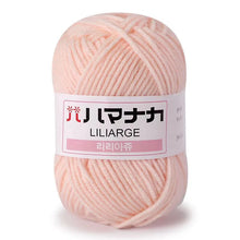 25g Soft Milk Cotton Knitting Yarn Anti-Pilling High Quality Knitting 4ply Cotton Yarn For Crochet Scarf Sweater Hat Doll Craft